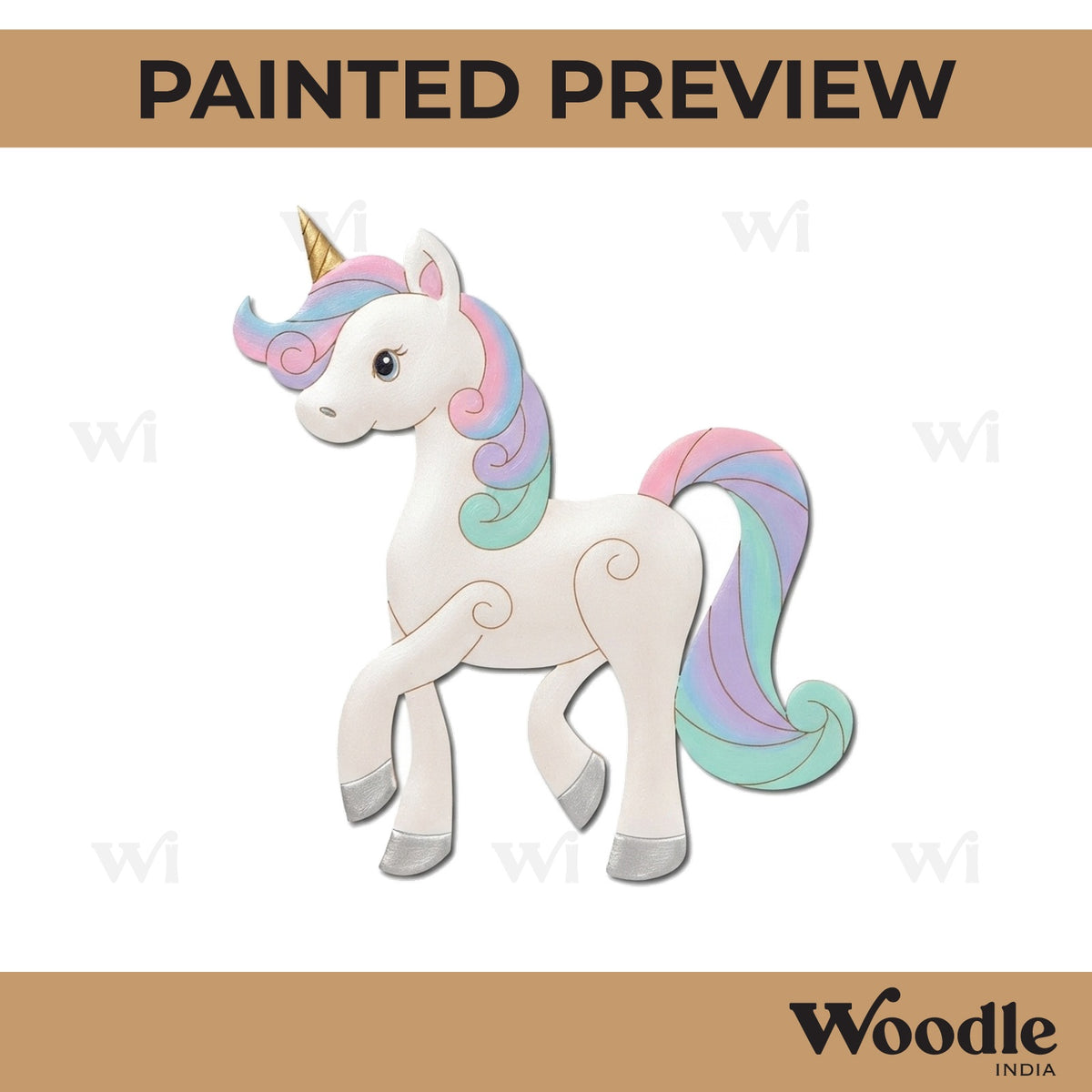 Unicorn Pre Marked MDF Design 11