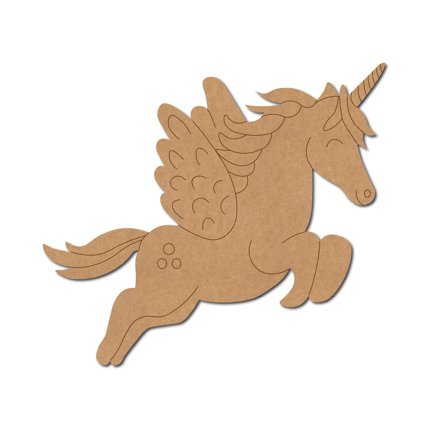 Unicorn Pre Marked MDF Design 12