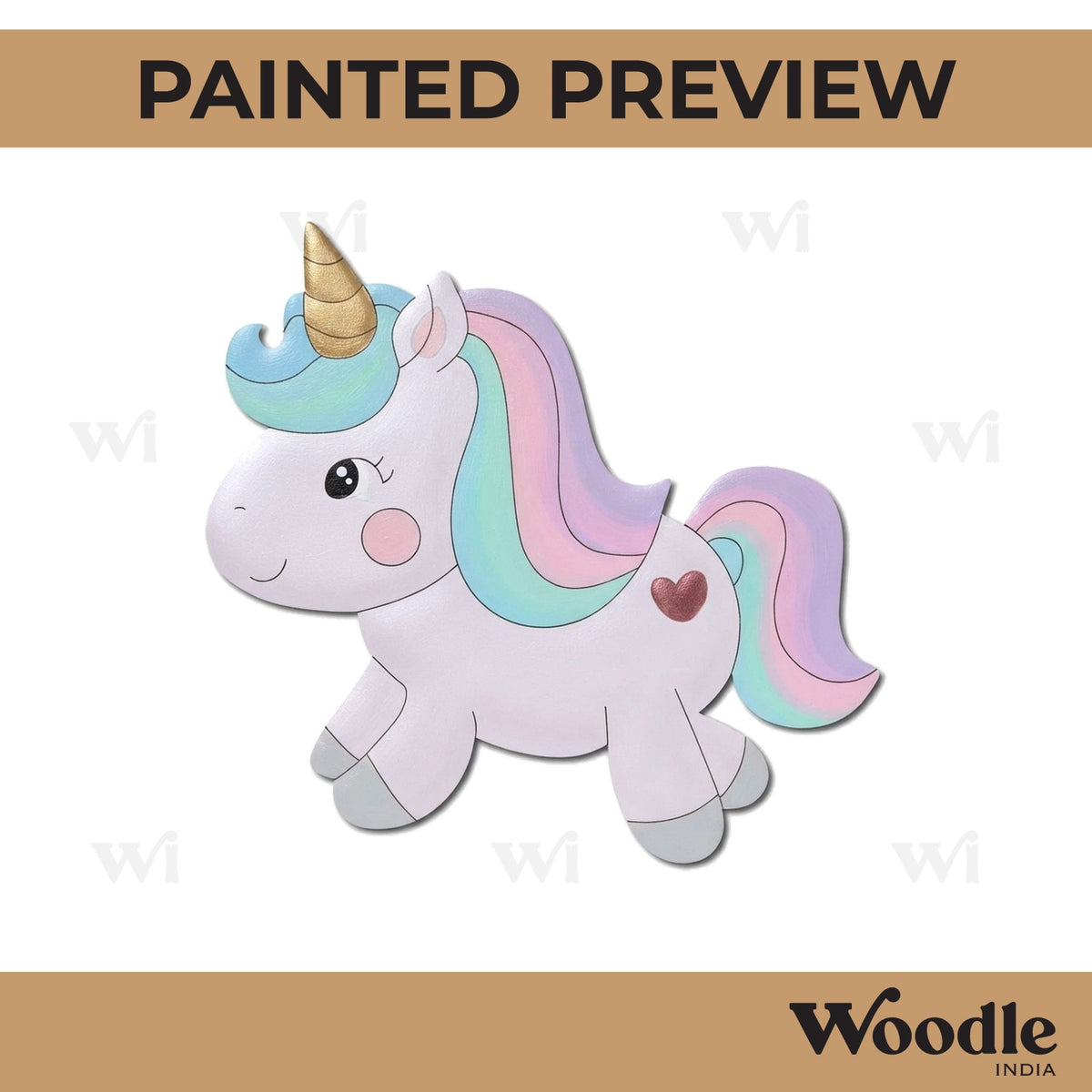 Unicorn Pre Marked MDF Design 16