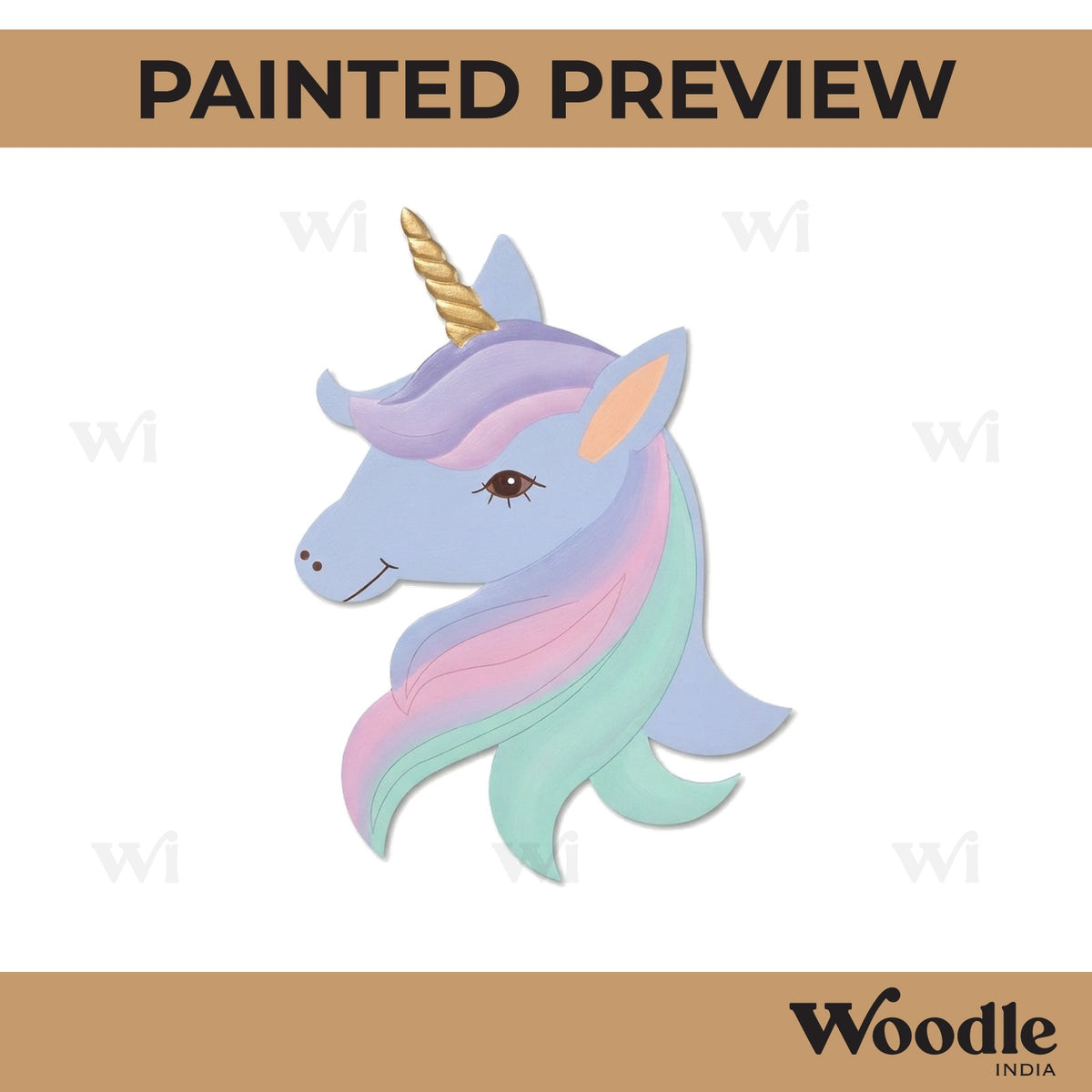 Unicorn Pre Marked MDF Design 17