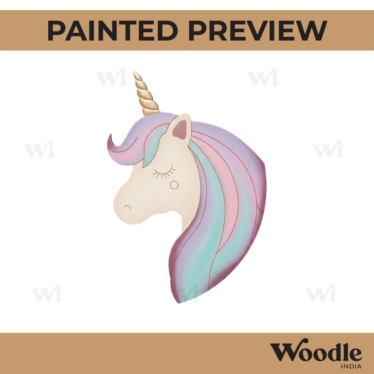 Unicorn Pre Marked MDF Design 18