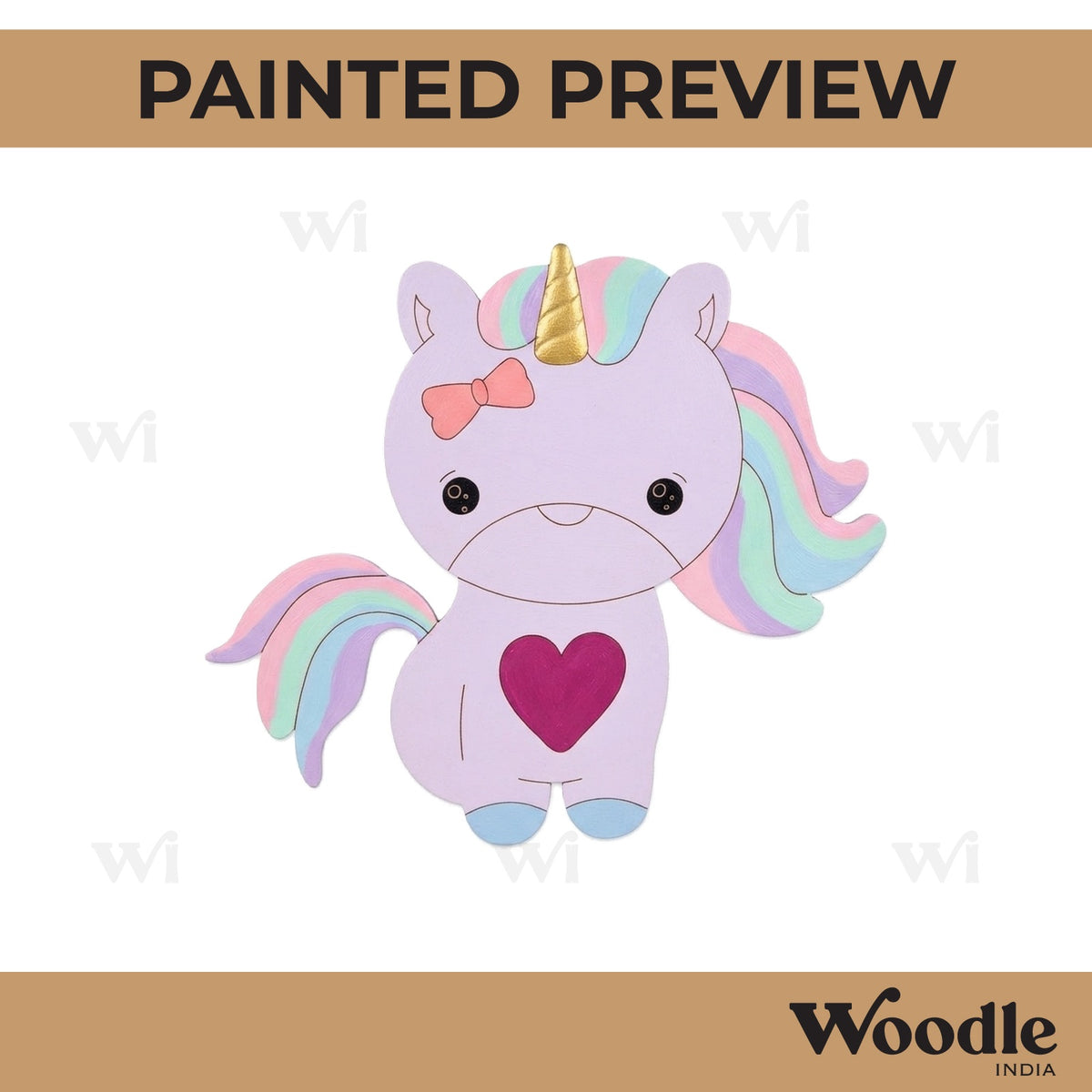 Unicorn Pre Marked MDF Design 19