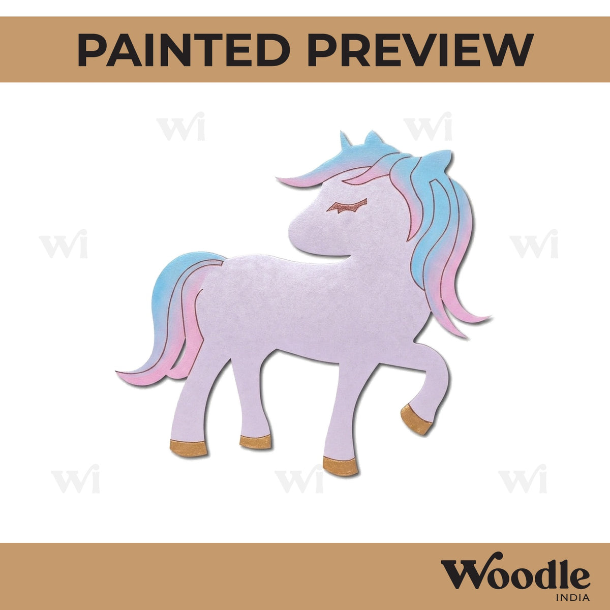Unicorn Pre Marked MDF Design 23