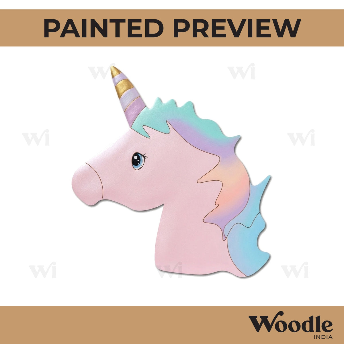 Unicorn Pre Marked MDF Design 24