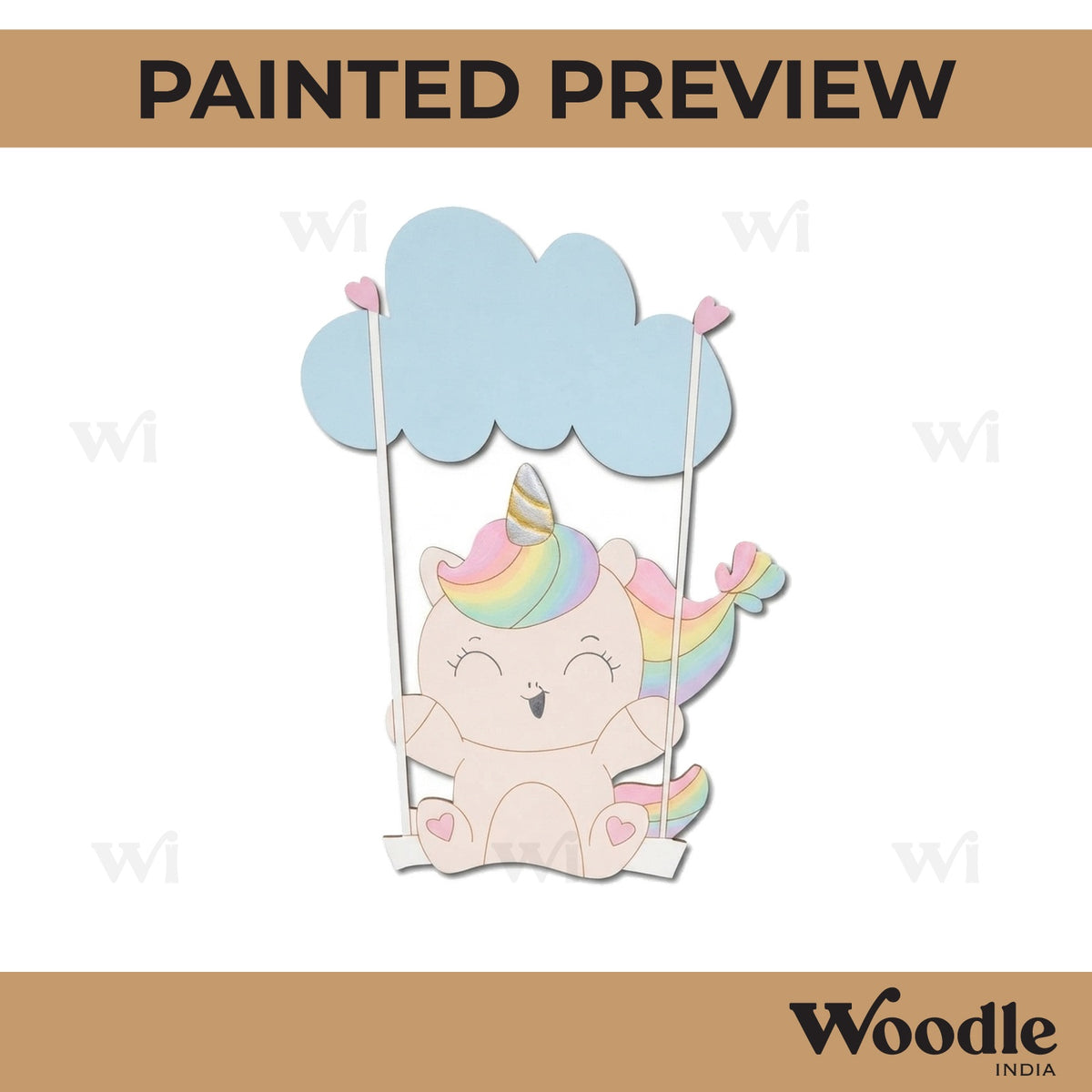 Unicorn Pre Marked MDF Design 25