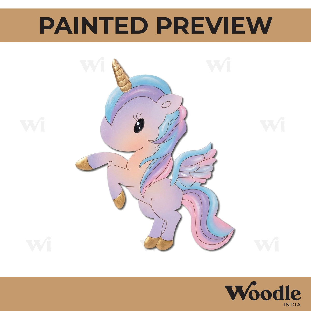 Unicorn Pre Marked MDF Design 27