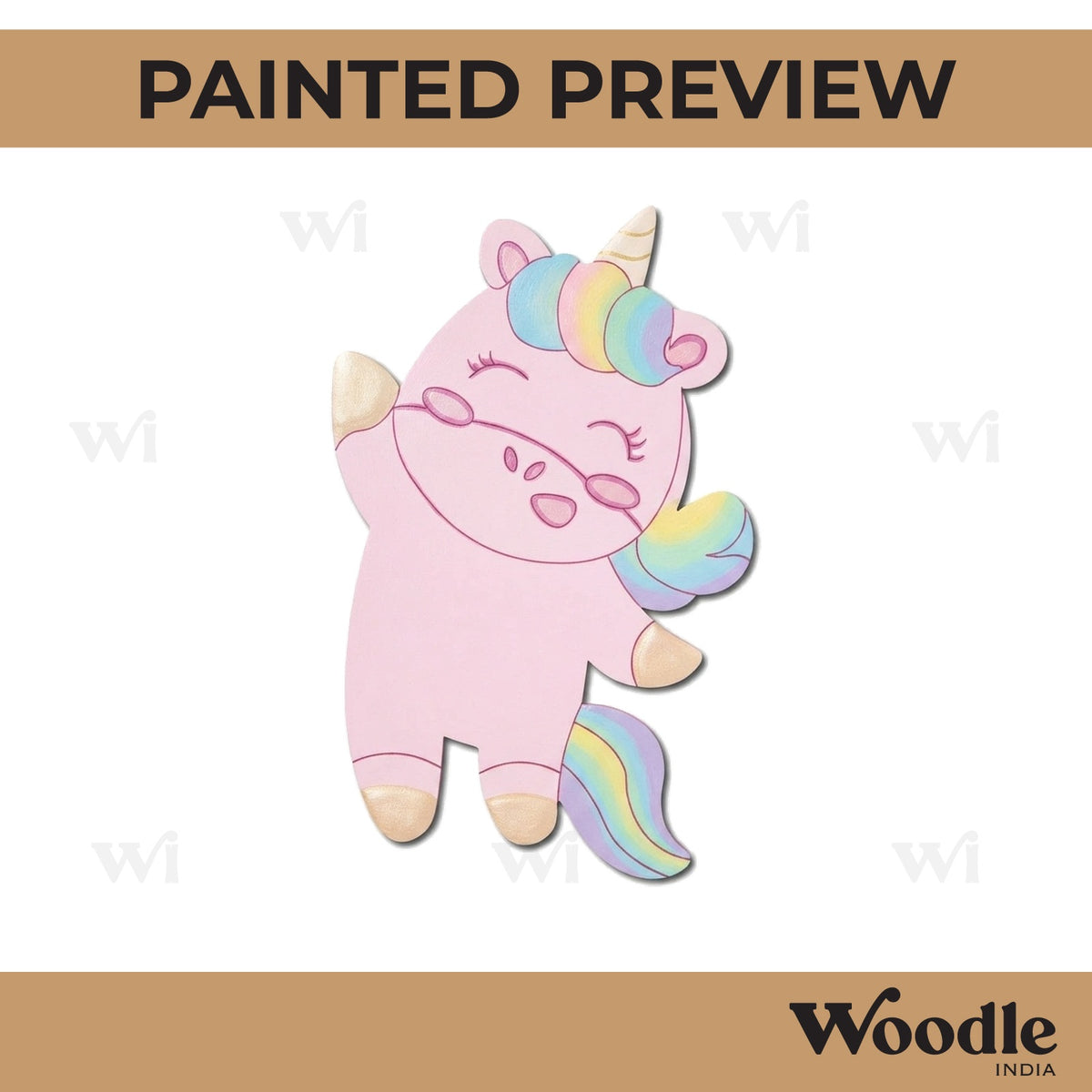 Unicorn Pre Marked MDF Design 28