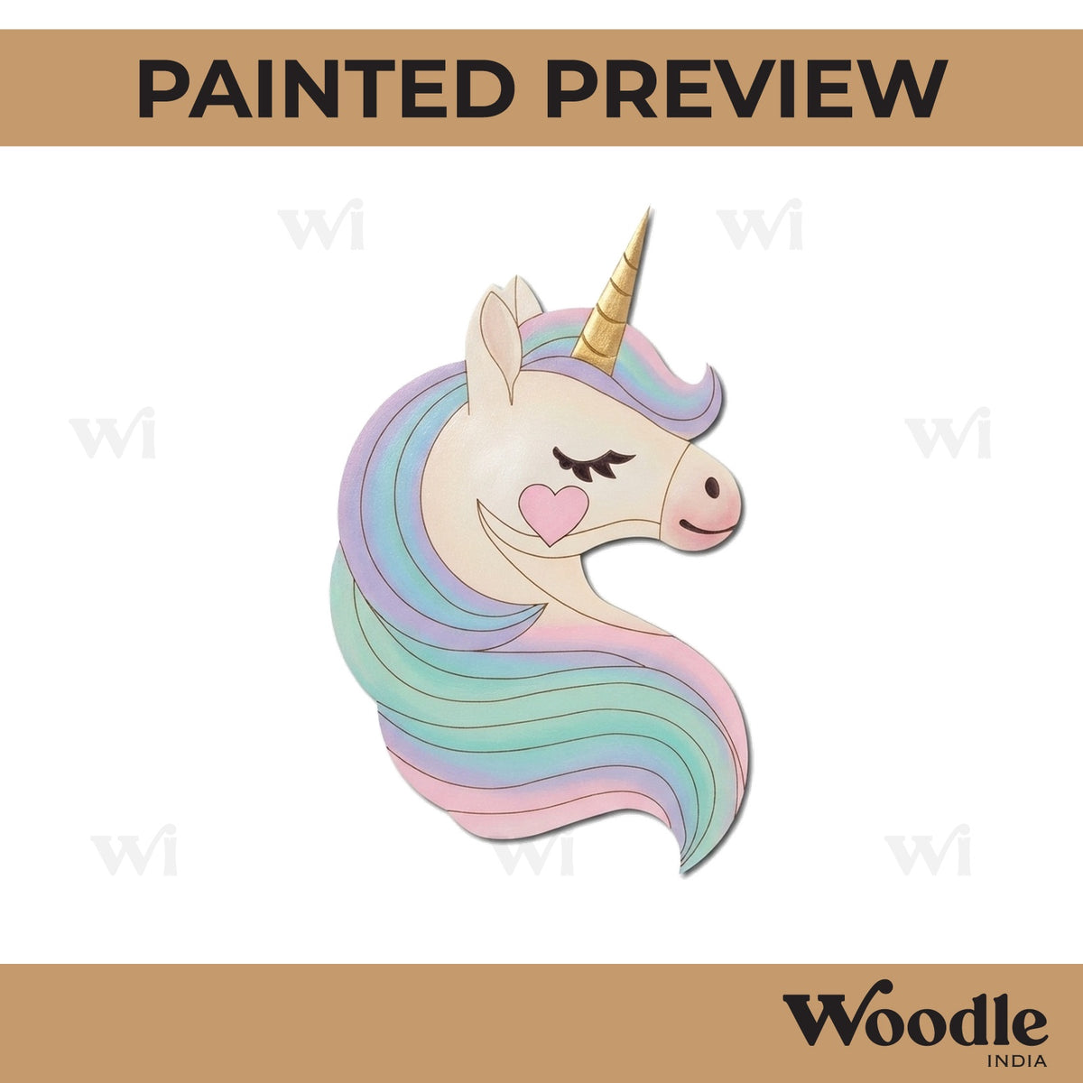 Unicorn Pre Marked MDF Design 8
