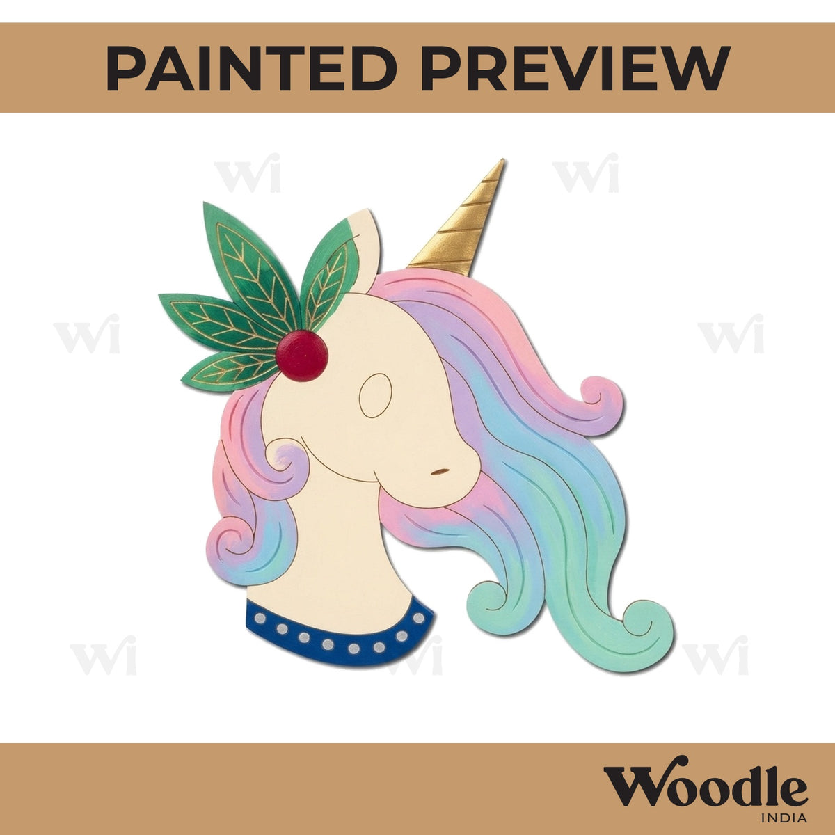 Unicorn Pre Marked MDF Design 9