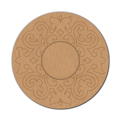 Diya Tealight Holder MDF Design 53