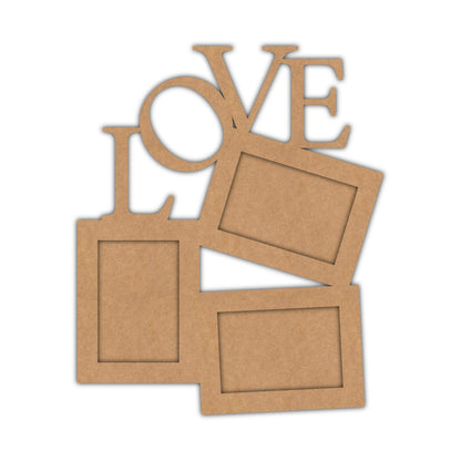 Love Photo Frame MDF Design 1