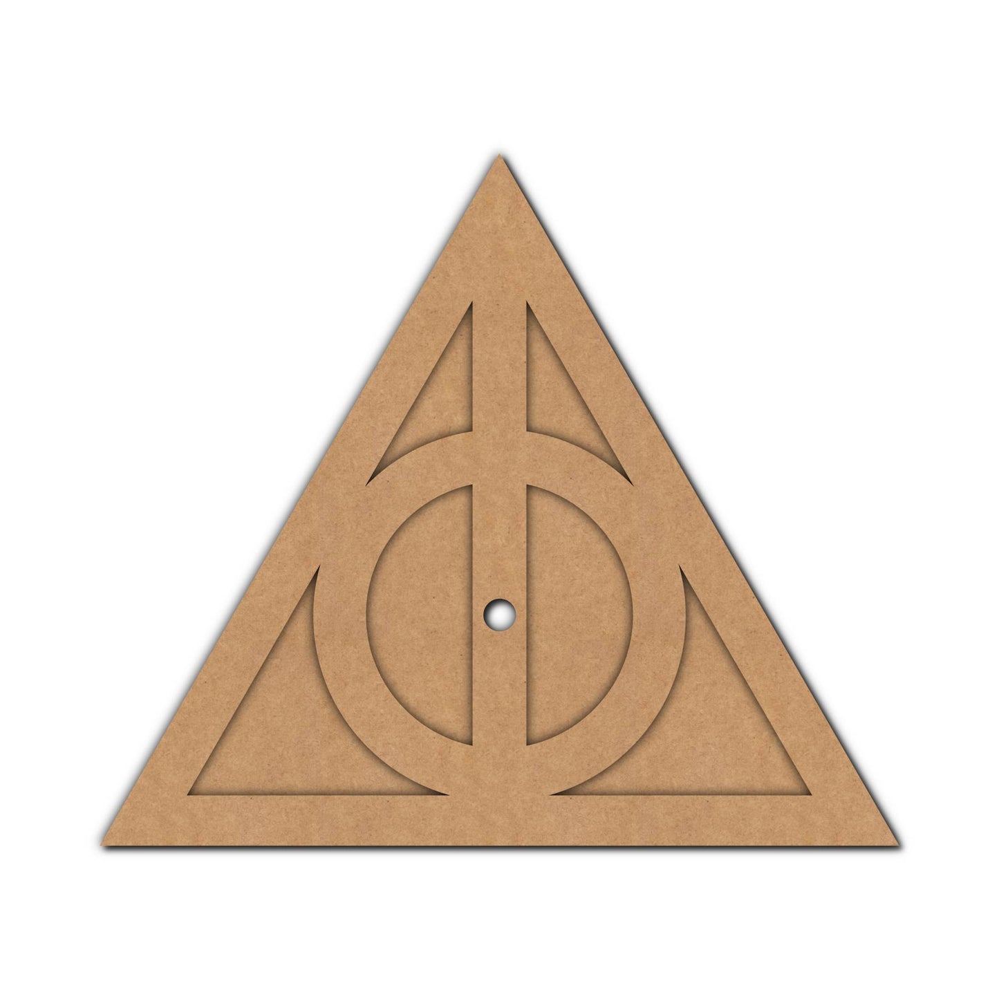 Triangle Clock MDF Design 1