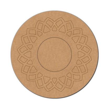 Diya Tealight Holder MDF Design 64