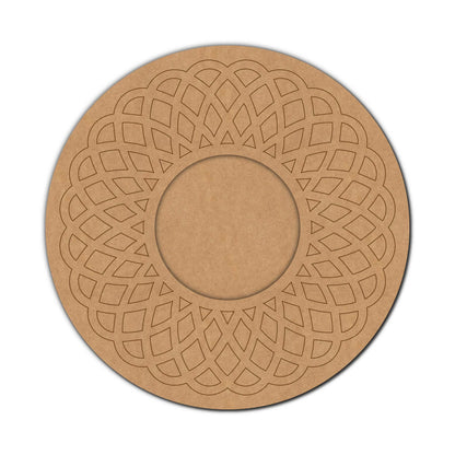 Diya Tealight Holder MDF Design 68