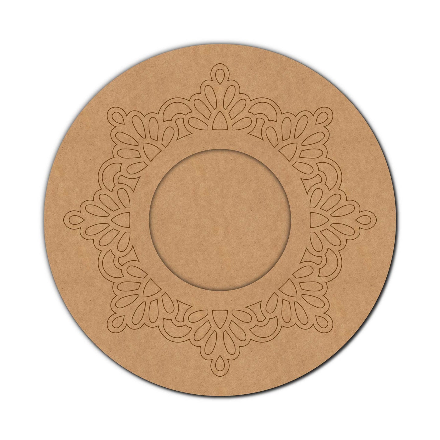 Diya Tealight Holder MDF Design 74
