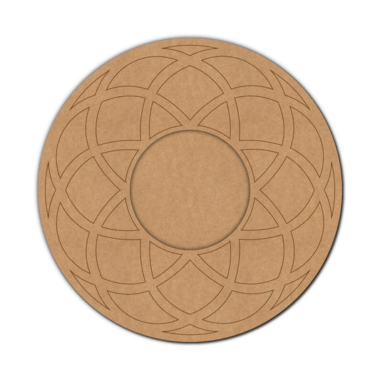 Diya Tealight Holder MDF Design 79