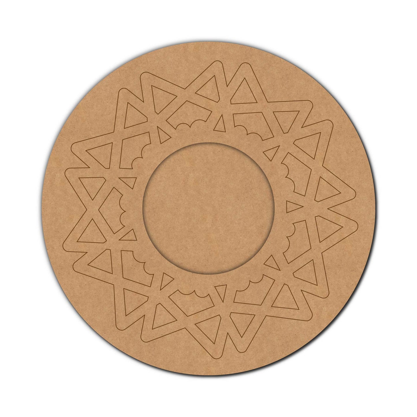 Diya Tealight Holder MDF Design 73