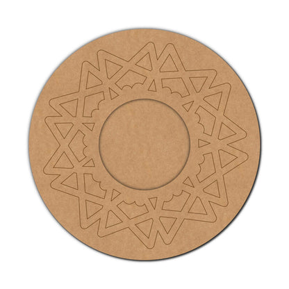 Diya Tealight Holder MDF Design 73