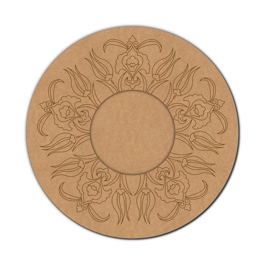 Diya Tealight Holder MDF Design 80