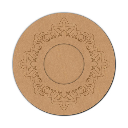 Diya Tealight Holder MDF Design 70