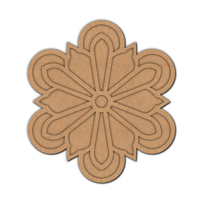 Mandala Reusable Rangoli Base MDF Design 2