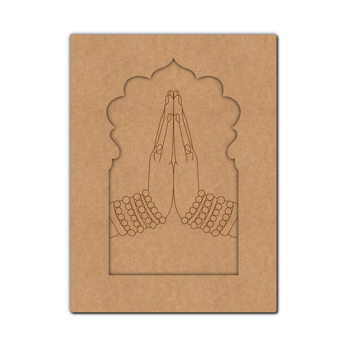 Jharokha Namaste Pre Marked MDF Design 1