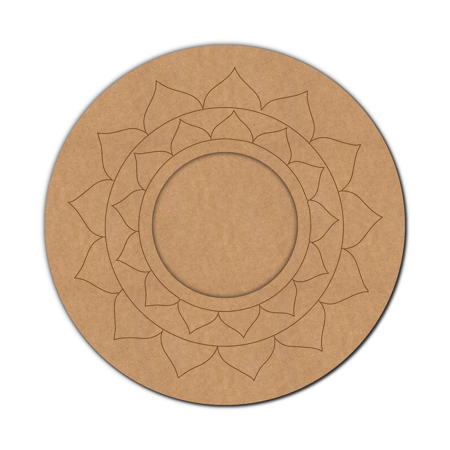 Diya Tealight Holder MDF Design 30