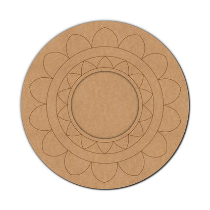 Diya Tealight Holder MDF Design 31