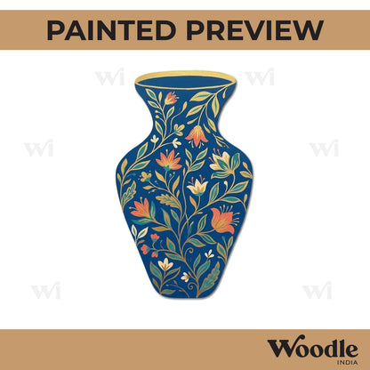 Vase Cutout MDF Design 1