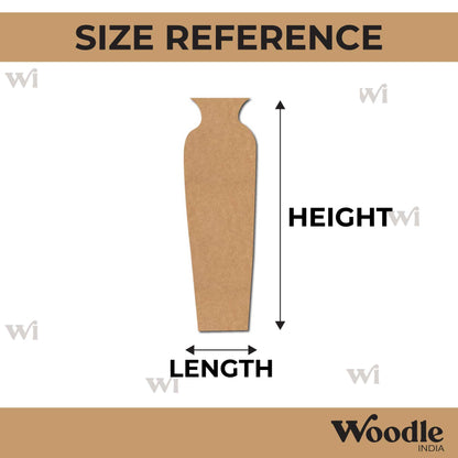 Vase Cutout MDF Design 2