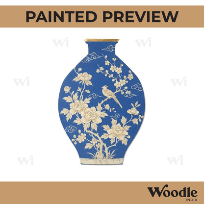 Vase Cutout MDF Design 3