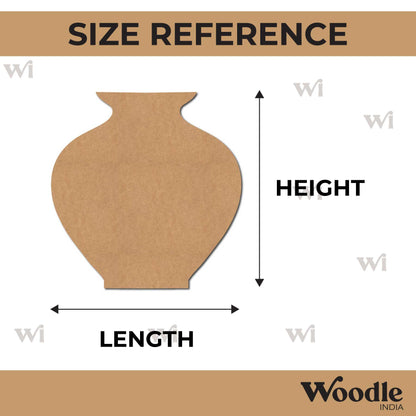 Vase Cutout MDF Design 4
