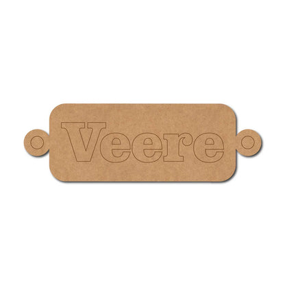 Veere Rakhi Pre Marked MDF Design 1