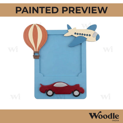 Vehicles Photo Magnet Pre Marked MDF Design 1