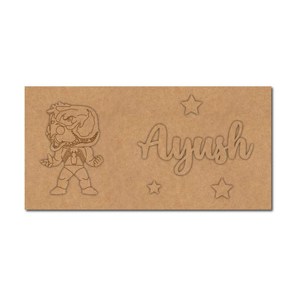 Venom Marvel Kids Nameplate MDF Design 1