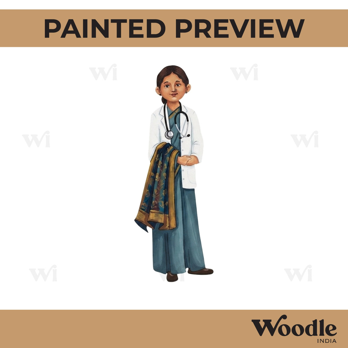 Village Doctor Pre Marked MDF Design 2