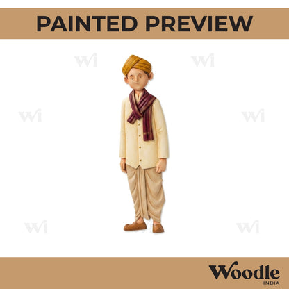 Village Man Pre Marked MDF Design 3