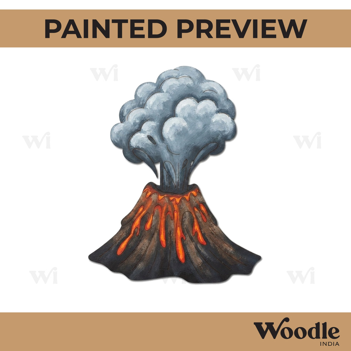 Volcano Pre Marked MDF Design 2