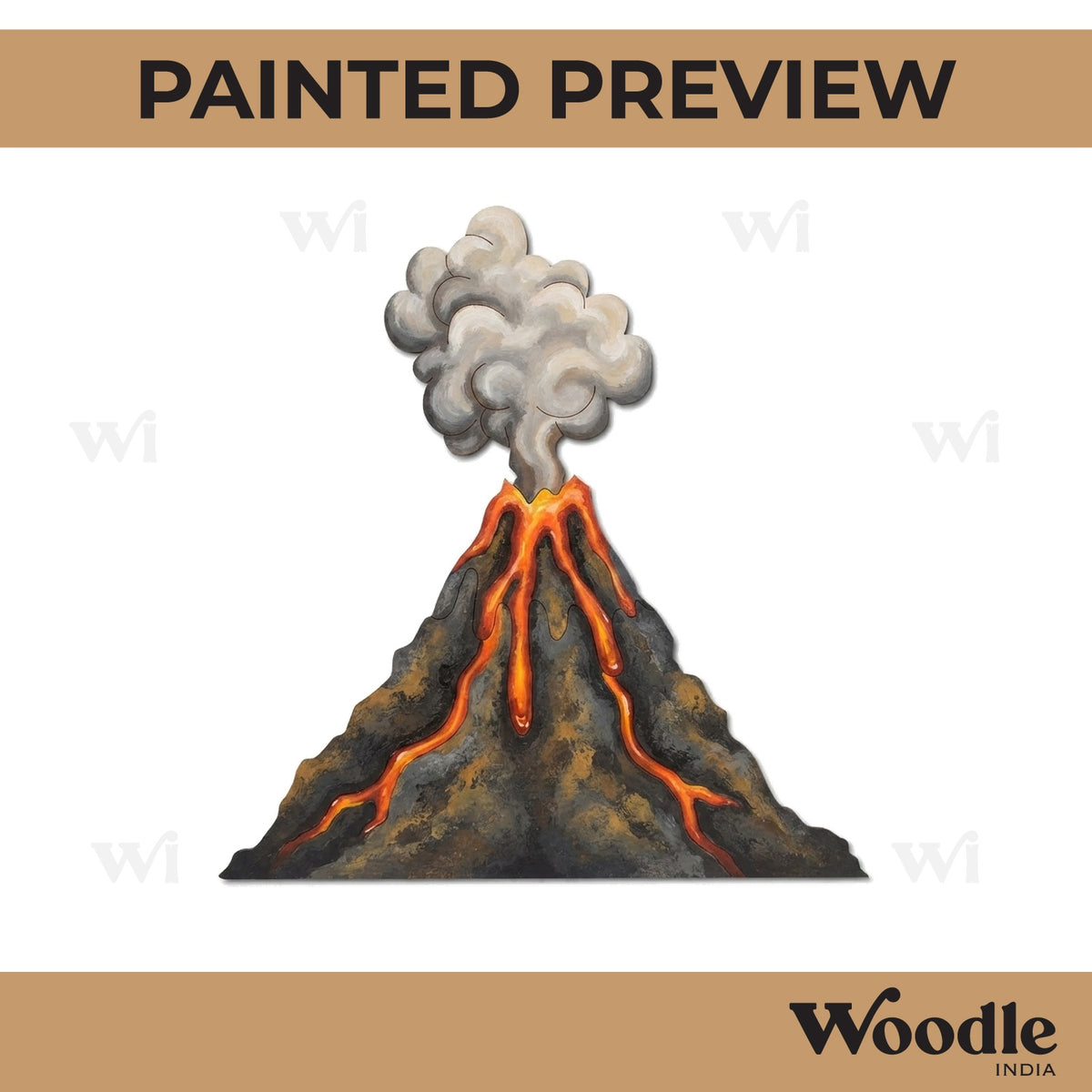Volcano Pre Marked MDF Design 3
