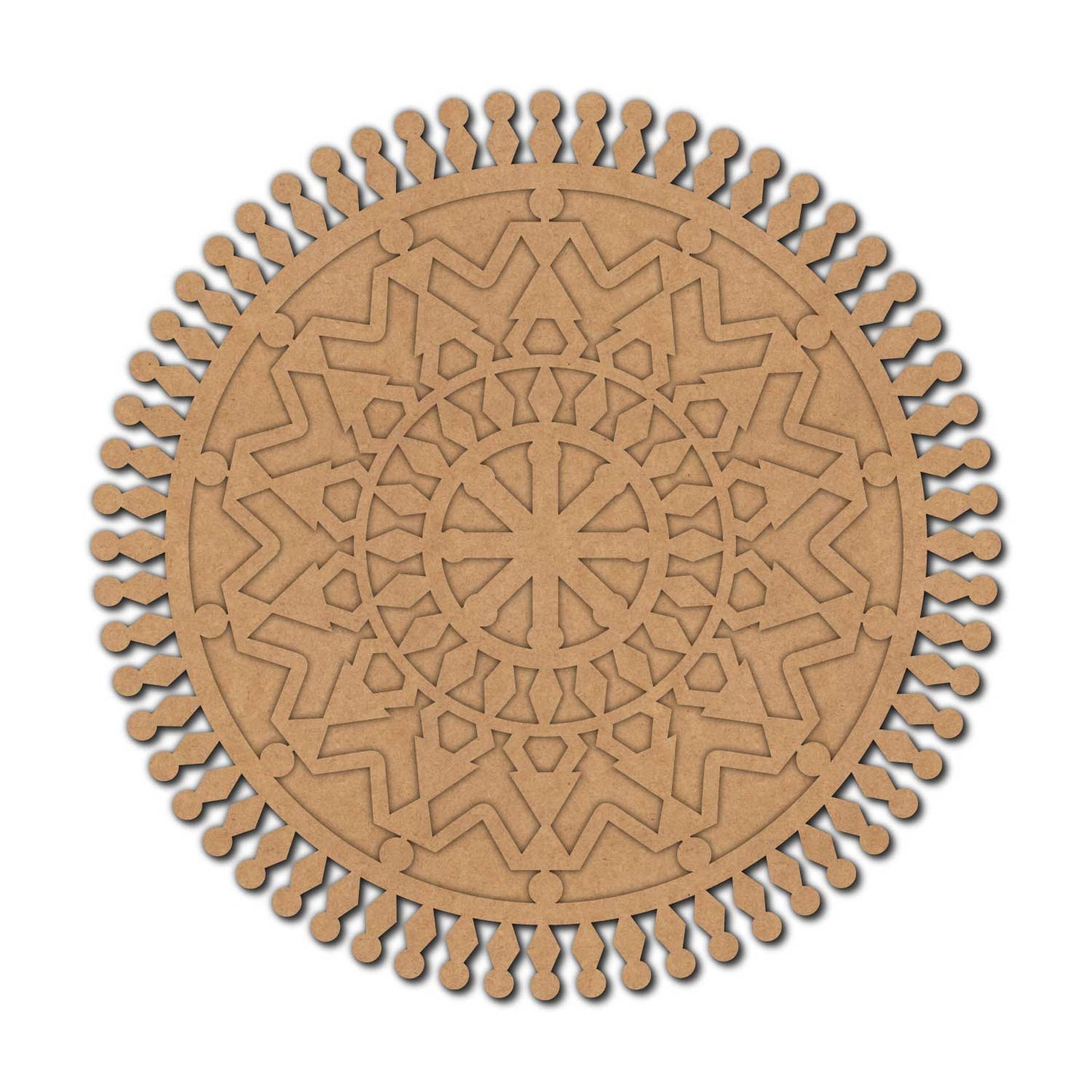 Warli Art Two Layered Base MDF Design 1