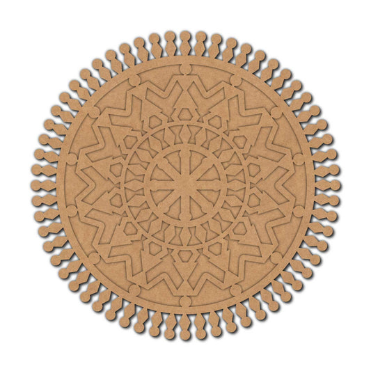 Warli Art Two Layered Base MDF Design 1