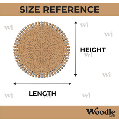 Warli Art Two Layered Base MDF Design 1