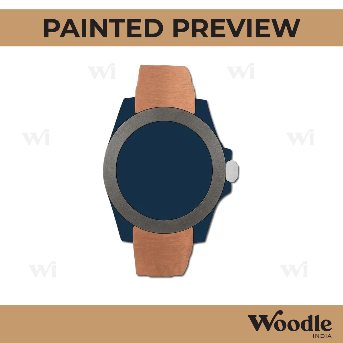 Watch Cutout MDF Design 1