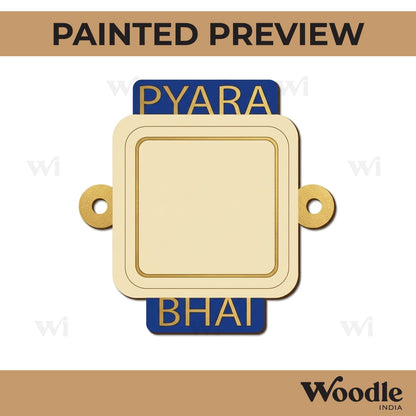 Watch Rakhi Pre Marked MDF Design 1