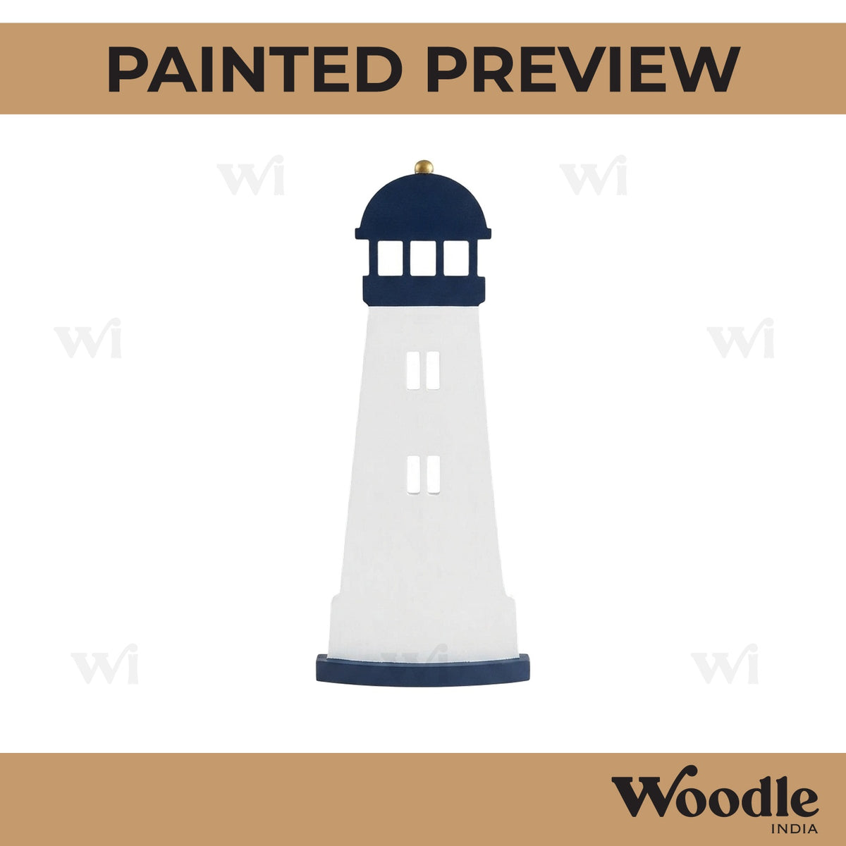 Watchtower Cutout MDF Design 1