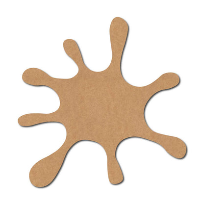 Water Splash Pre Marked MDF Design 1