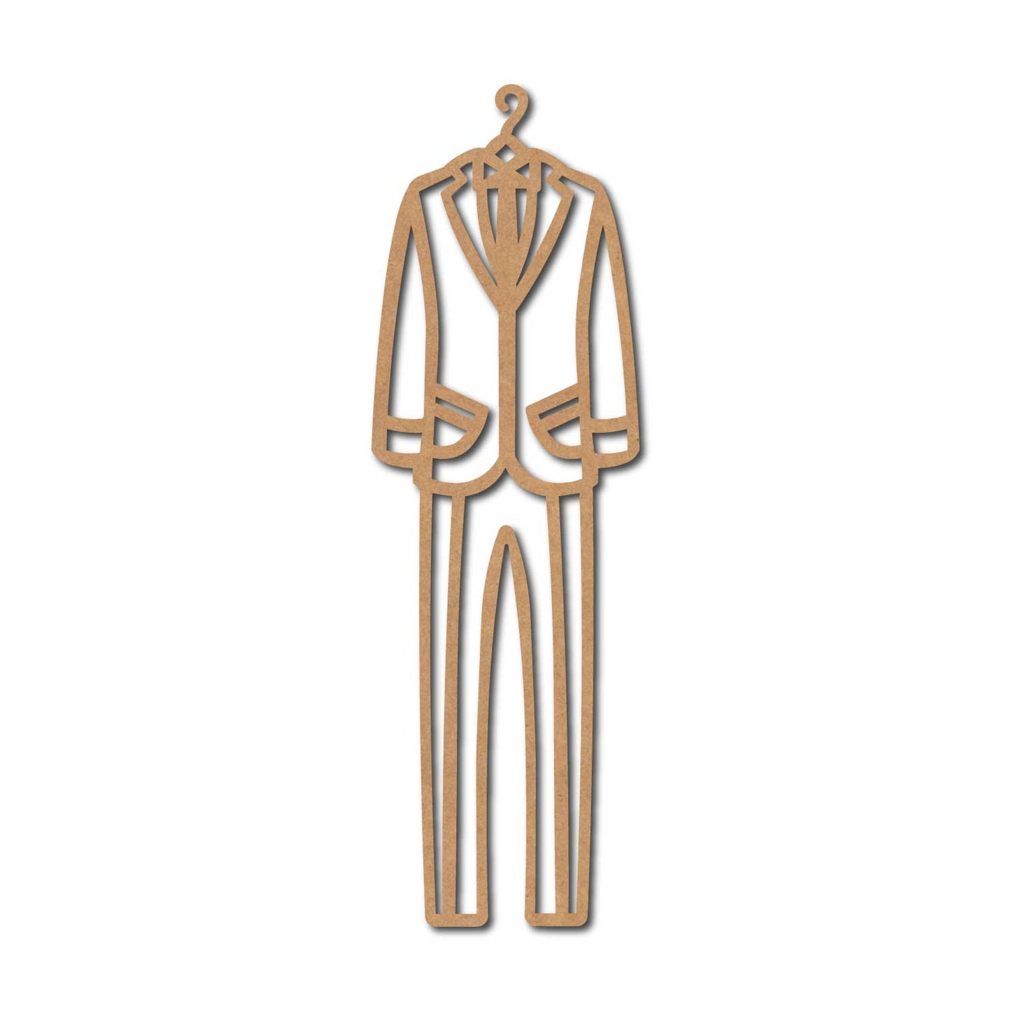 Wedding Suit Cutout MDF Design 1