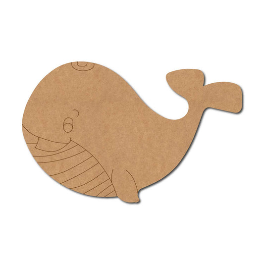 Whale Pre Marked MDF Design 3