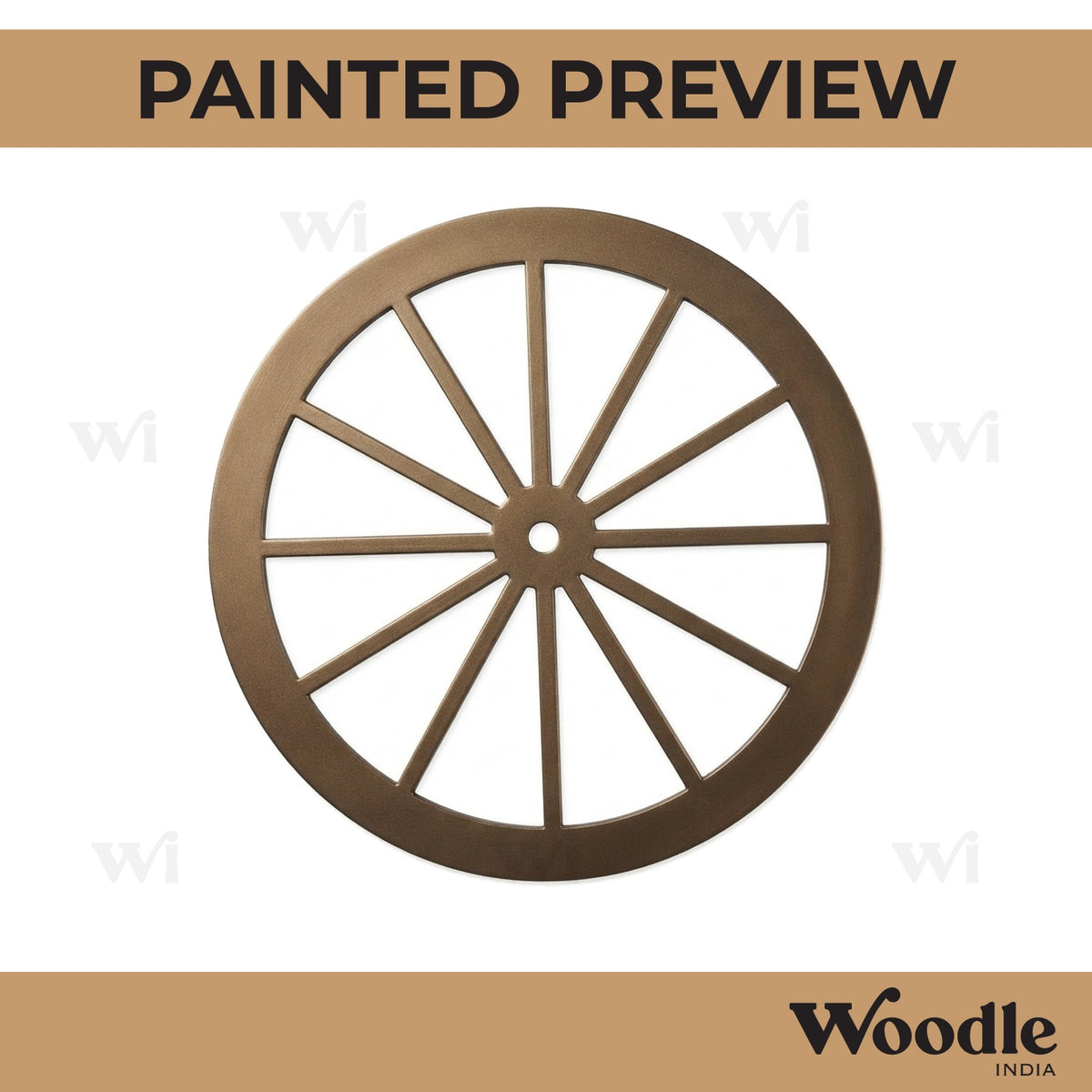 Wheel Cutout MDF Design 1