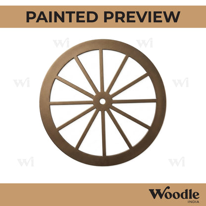 Wheel Cutout MDF Design 1